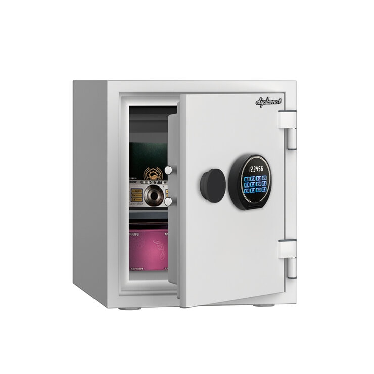 ディプロマット テンキー式　耐火・耐水デザイン金庫 25L 125ORBWR