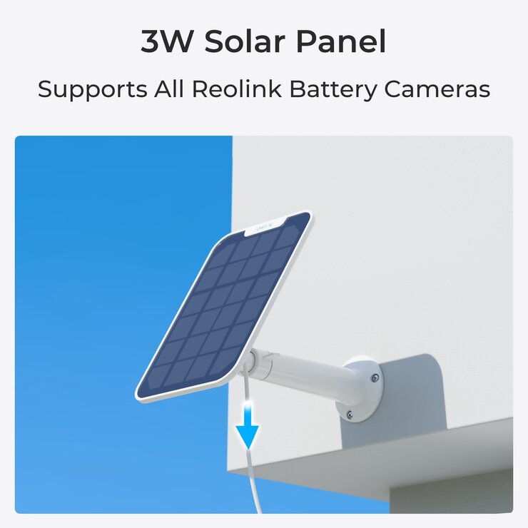 Reolink（レオリンク）Argus Series B430+Solar Panel+64GB SD Card