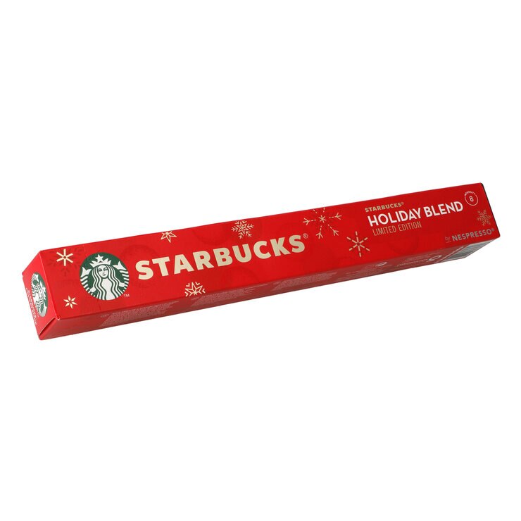 スターバックス ネスプレッソ互換カプセル ホリデーブレンド 10カプセル入 スターバックス ネスプレッソ互換カプセル ホリデーブレンド 10カプセル入
