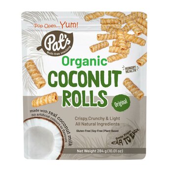 パッツ オーガニック ココナッツ ロール 284g