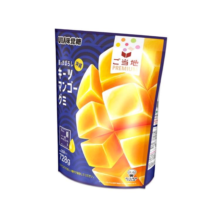 UHA ご当地 Premium 沖縄 キーツマンゴーグミ 26袋入り 728g UHA ご当地 Premium 沖縄 キーツマンゴーグミ 26袋入り 728g