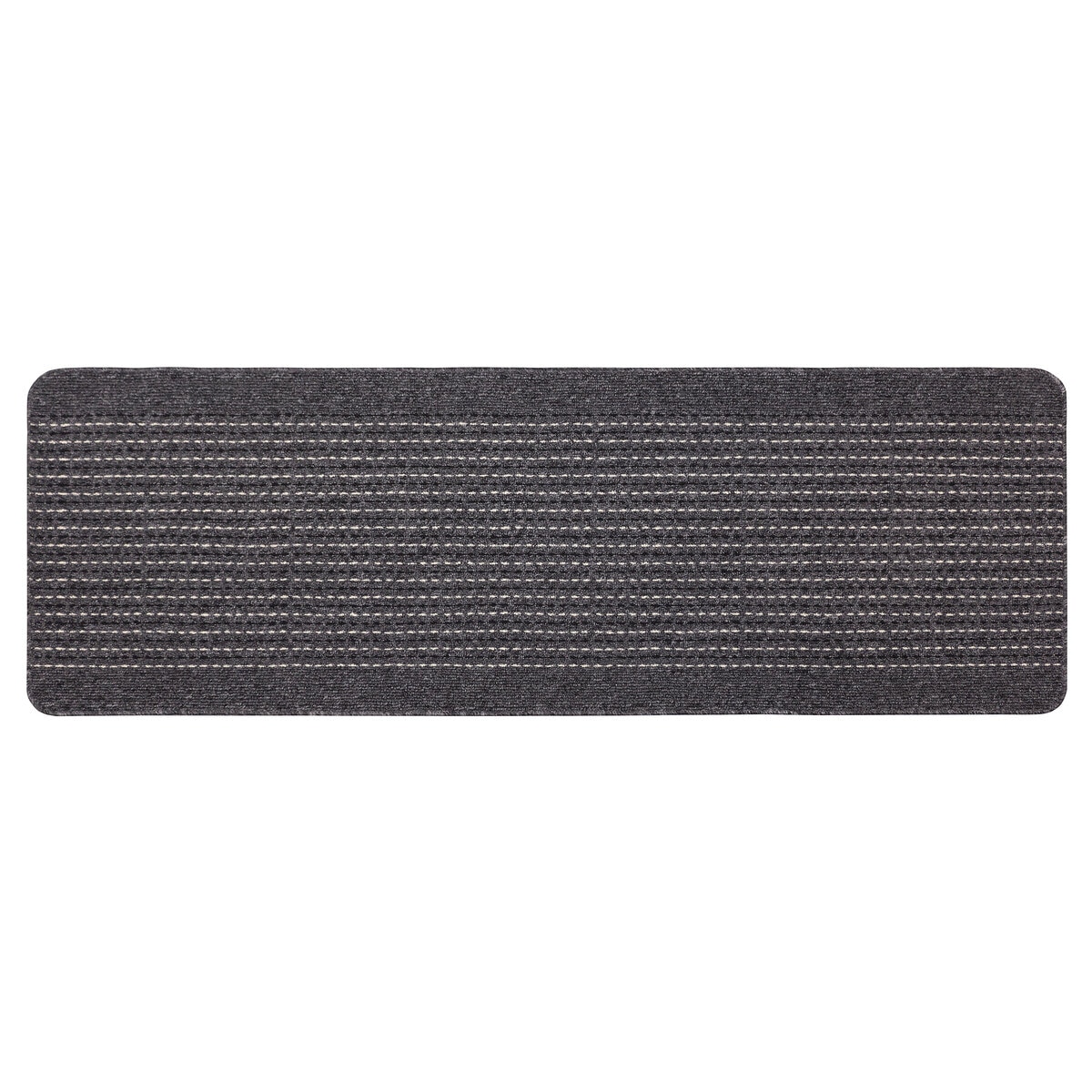 マルチランナーラグ 60cm x 182cm ポーランド ボーダー ガンメタル マルチランナーラグ 60cm x 182cm ポーランド ボーダー ガンメタル