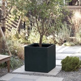 ヤマテー ベータ キューブプランター M 45cm ブラック ZZ-C14K45E