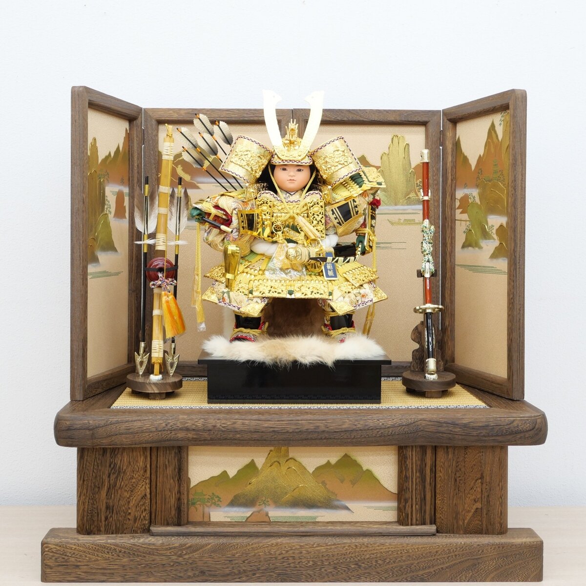 五月人形 大将平飾り 67-300S