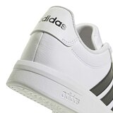 アディダス グランドコート ベース 3.0 ホワイト 25.5cm
