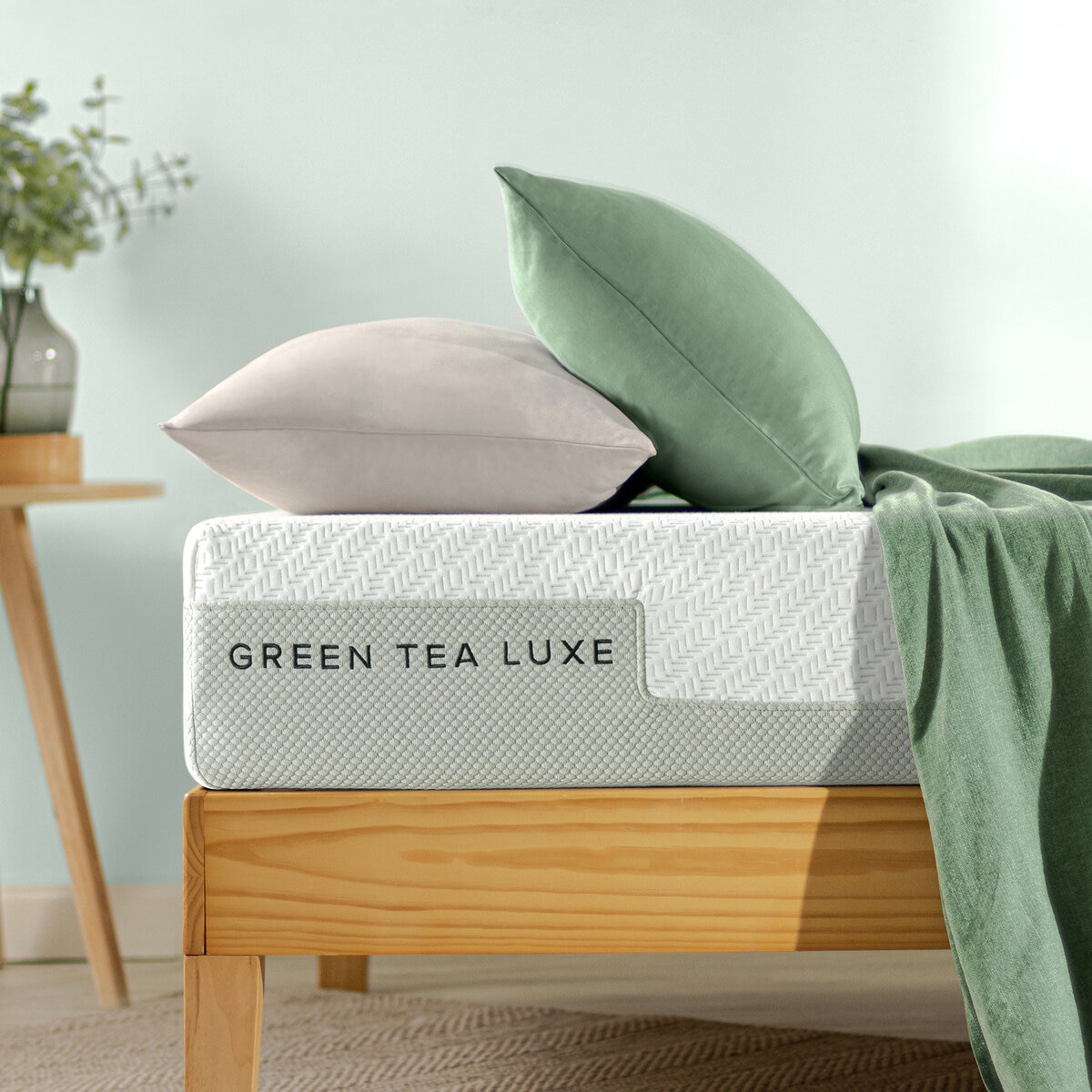 Zinus GreenTea Luxe マットレス ウレタンフォーム セミダブル