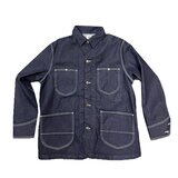 ヘインズ ストレッチデニムカバーオール / ネイビー / M