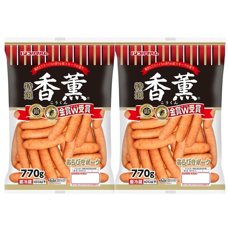 香薫ウインナー 770g×2パック