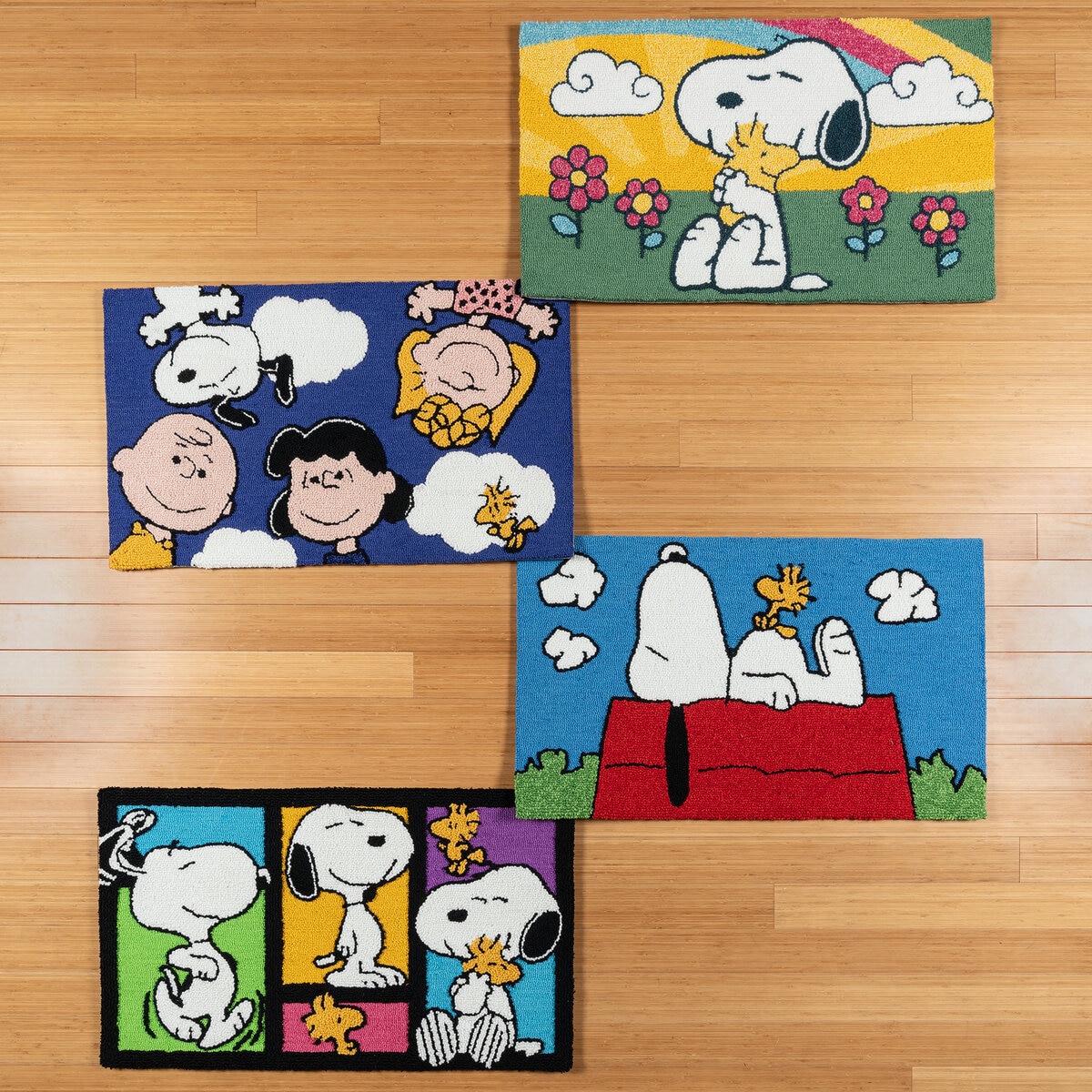 スヌーピー アクセントラグ 57cm x 96 cm スヌーピー アクセントラグ 57cm x 96 cm