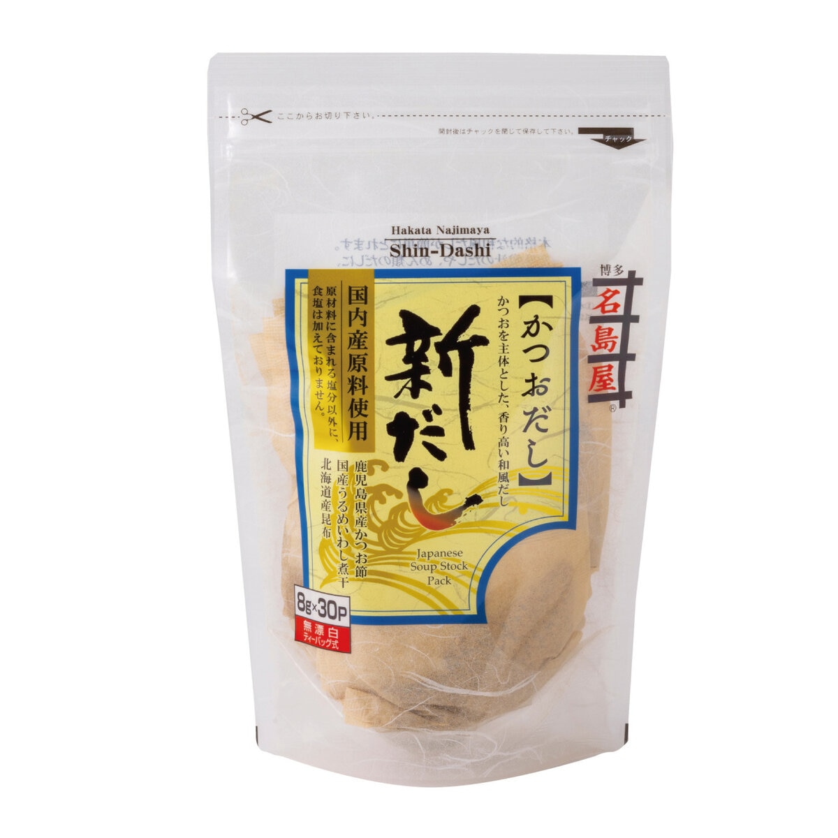 博多名島屋 新だし カツオ 8g x 30パック