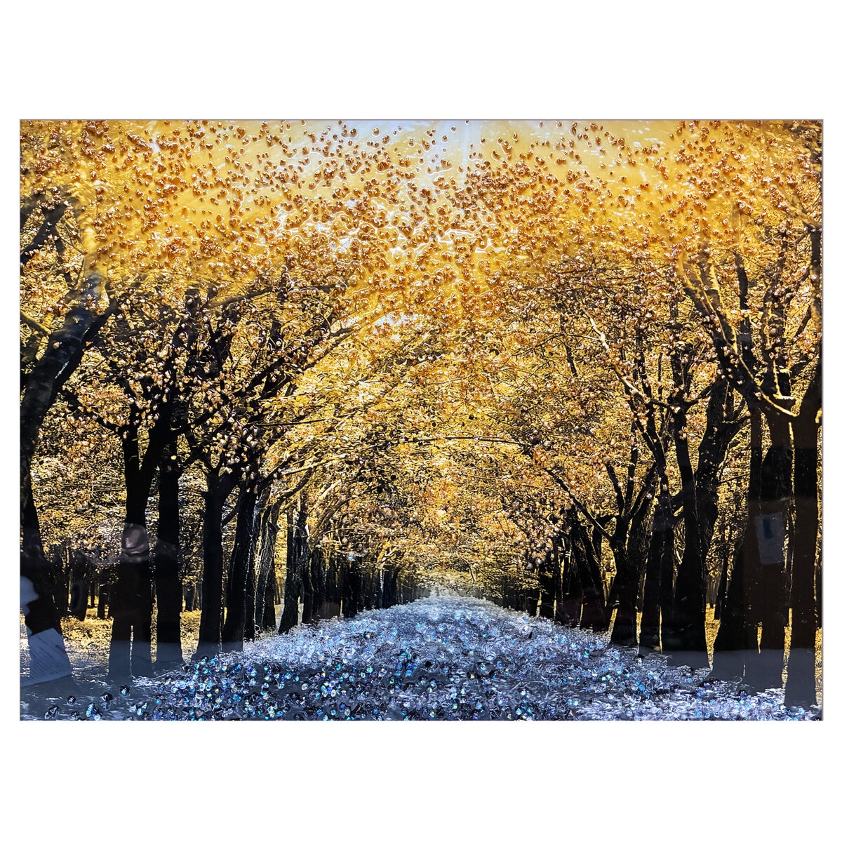 クリスタルアート ノスタルジック 63 x 53cm