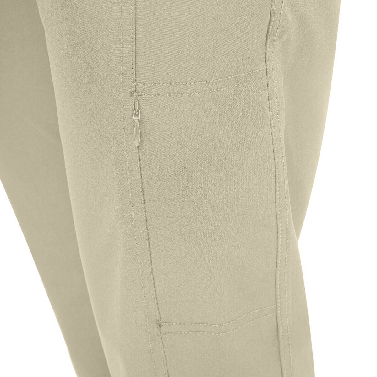 カークランドシグネチャー レディース トラベル パンツ ストリング L