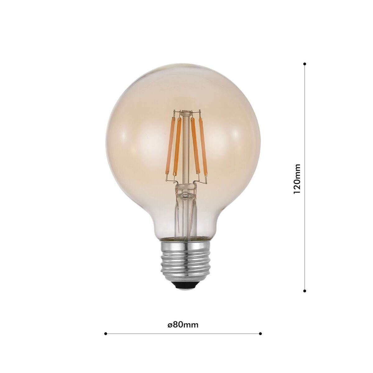 EGLO（エグロ）LED電球 A80 E26 電球色アンバー 320ルーメン