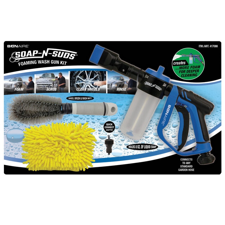 Soap-N-Suds 洗車フォームガンキット Soap-N-Suds 洗車フォームガンキット