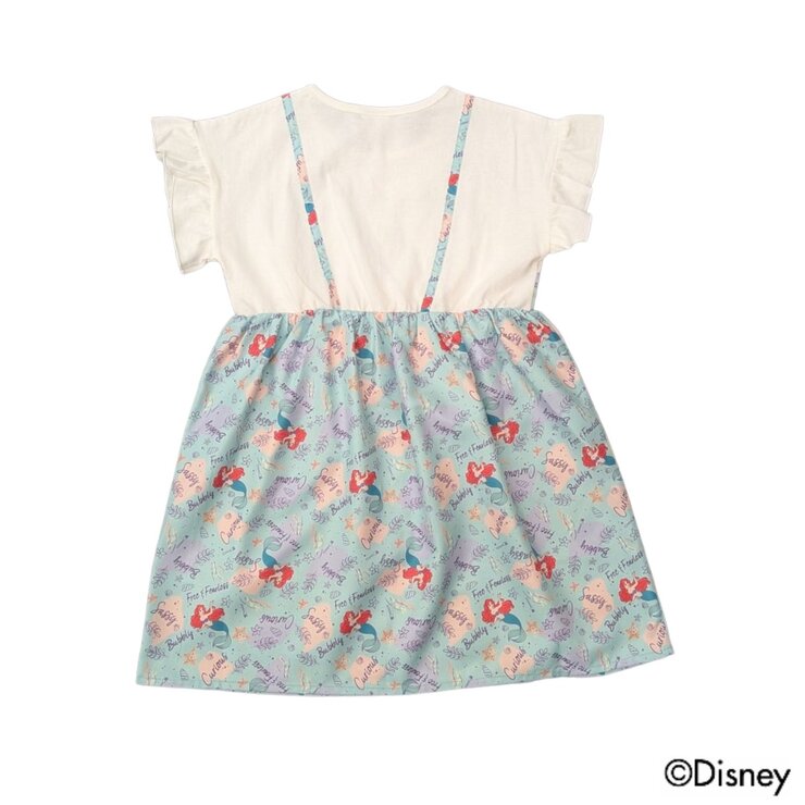 ディズニー キッズ ワンピースドレス アリエル 100