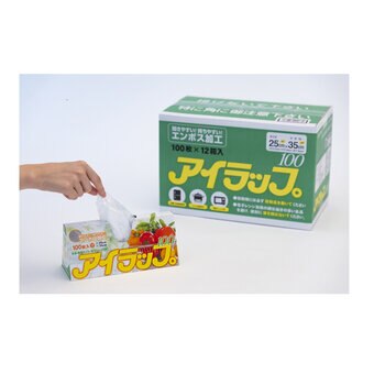イワタニ アイラップ ポリ袋 100枚 x 12個入り