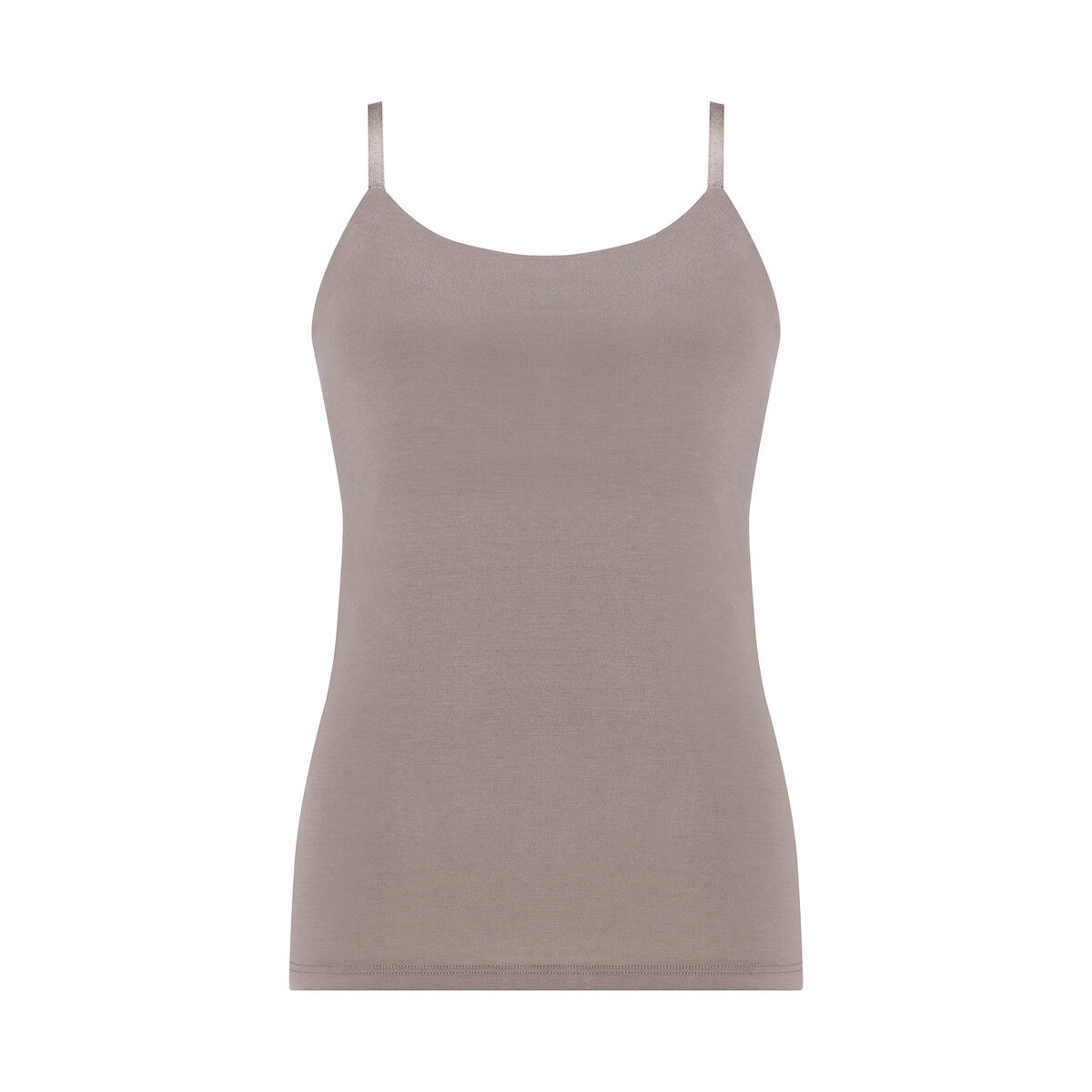 トリンプ・インターナショナル・ジャパン ブラ付き キャミソール モカ/ブラック M