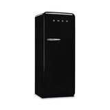 SMEG 270L 冷蔵庫 FAB28RBL5JP ブラック