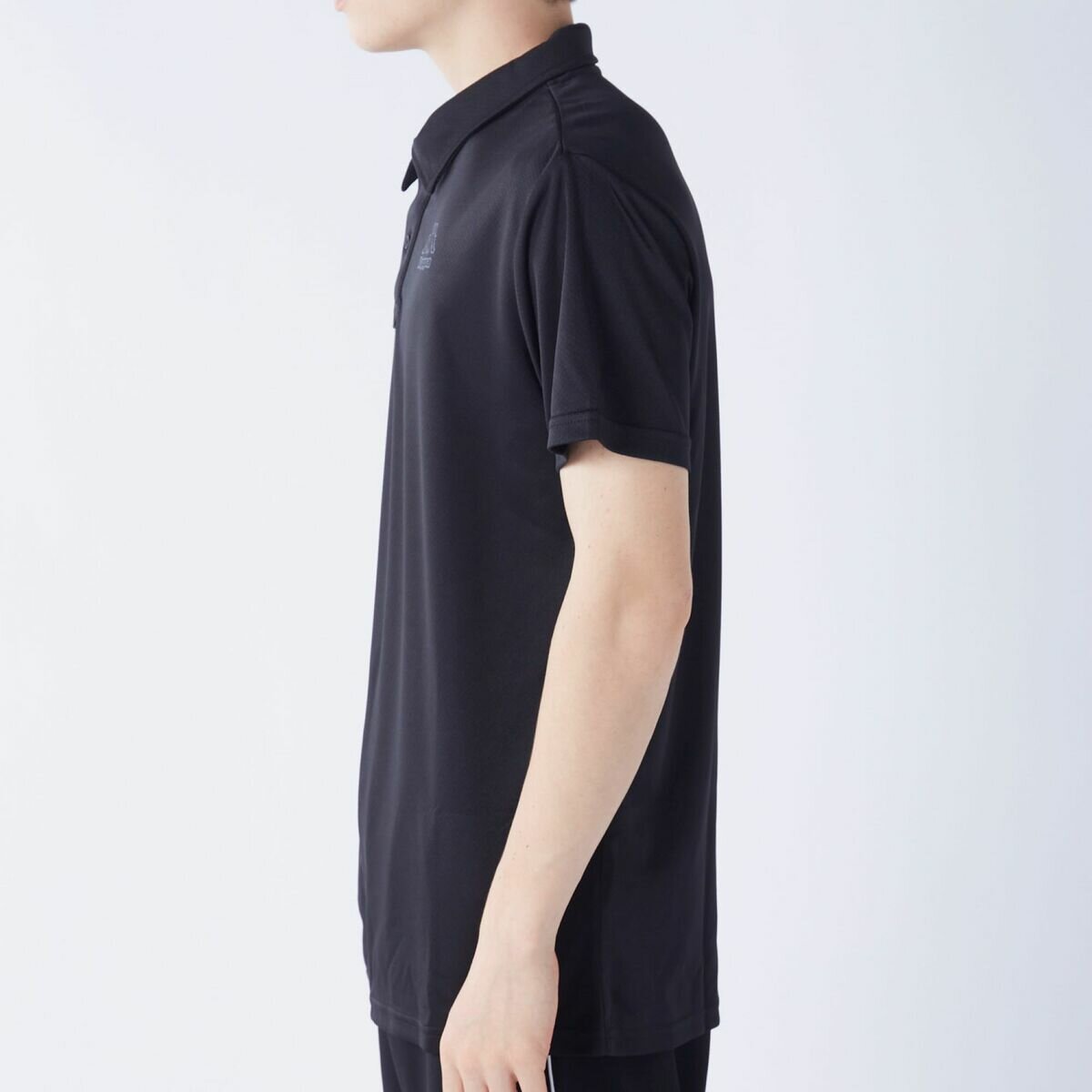 カッパ メンズ 半袖ポロシャツ / ブラック / LL