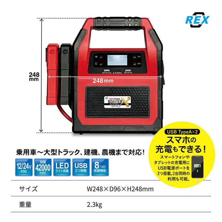 大容量パワーブースター X 12/24V 大容量パワーブースター X 12/24V