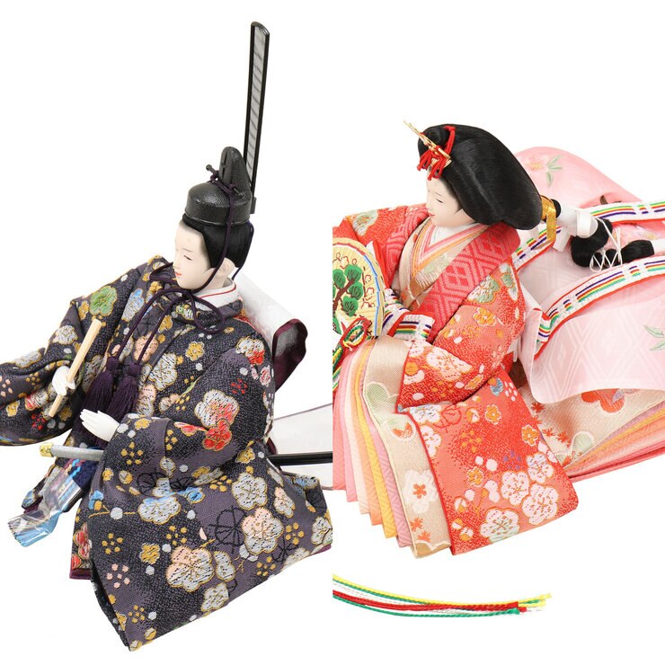 ひな人形 五人収納箱飾り 4E16-CS-061 ひな人形 五人収納箱飾り 4E16-CS-061