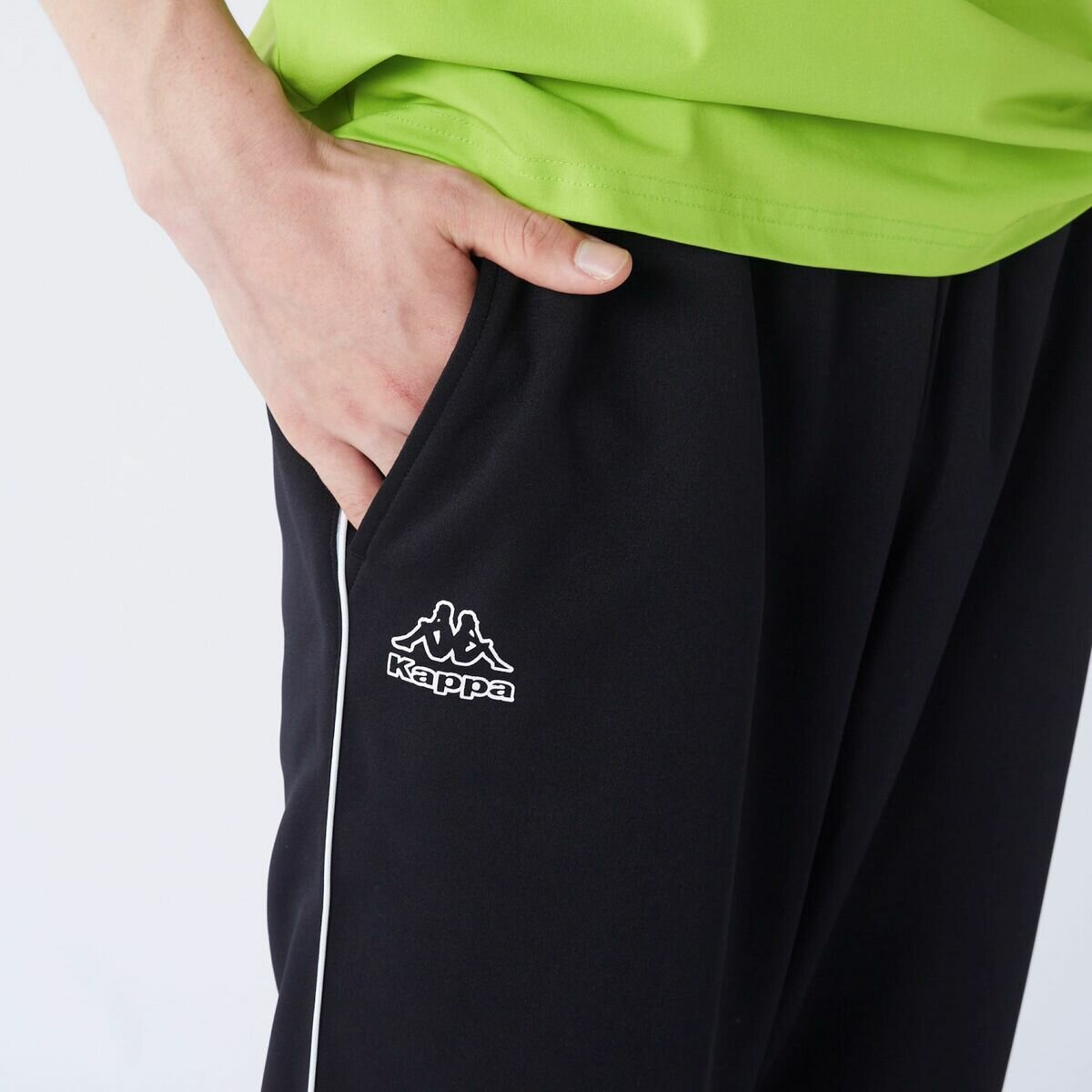 カッパ メンズ ジョガーパンツ / ブラック / L