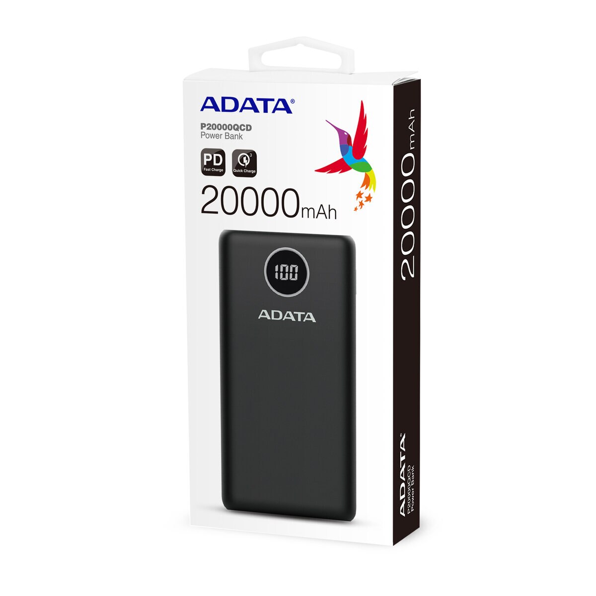 ADATA モバイルバッテリー AP20000QCD-DGT-CBK ADATA モバイルバッテリー AP20000QCD-DGT-CBK
