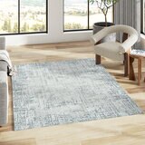 Divina エリアラグ 160 x 213cm アロマ クリームブルー