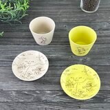 くまのプーさん カップ&プレートセット 4個 くまのプーさん カップ&プレートセット 4個