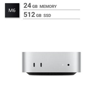 Apple/Mac mini M6 12コアCPU&12コアGPU/24GBメモリ/512GB SSD/MHQM4J/A