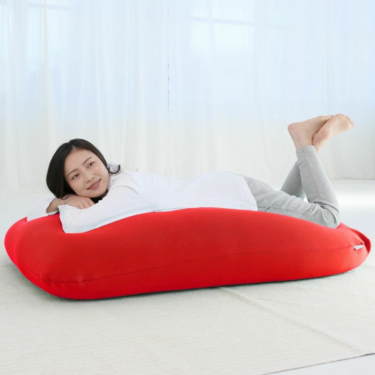 ！非売品！太平洋セメント 赤　レッド　クッション REGULAR ビーズクッション レッド | Costco Japan