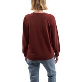 エル ウィメンズ ロゴ スウェット バーガンディ S