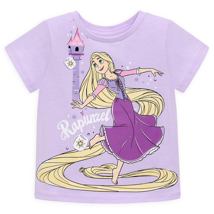 キャラクター キッズ 半袖 Tシャツ 4枚組 プリンセス 4