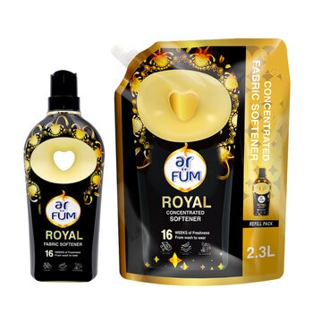 アフューム ブラックレーベル クラシックロイヤル 柔軟剤 本体 900ml +詰め替え用 2300ml