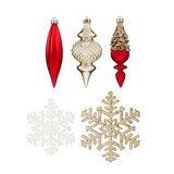 クリスマス オーナメント 78個セット レッド / ゴールド