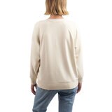 エル ウィメンズ ロゴ スウェット オフホワイト M