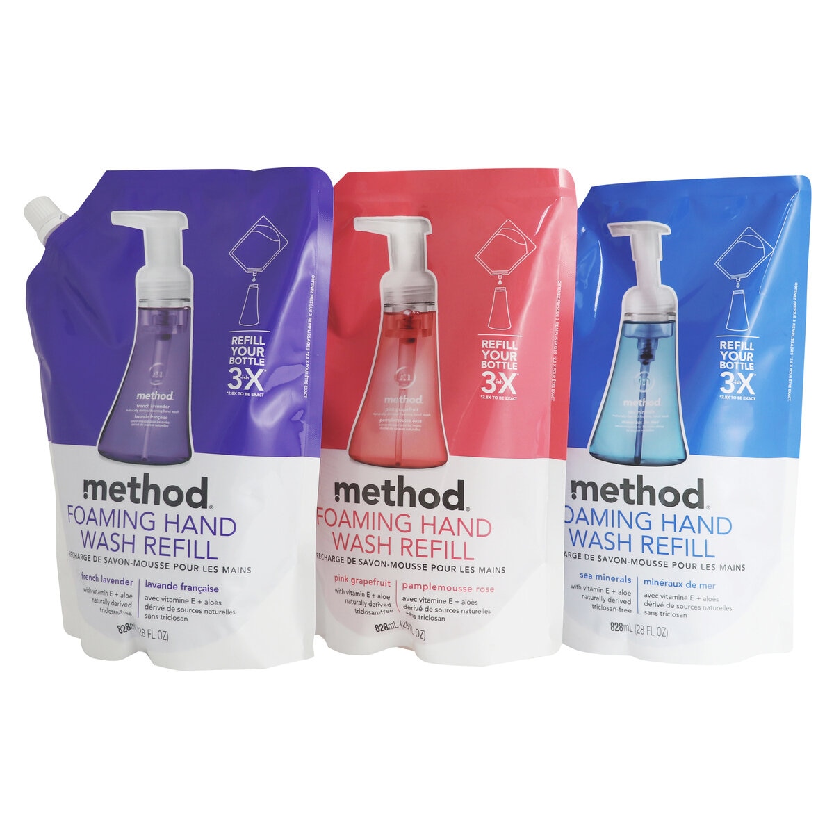 メソッド ハンドソープ フォーミングタイプ 詰替え 828ml Costco Japan