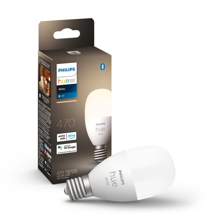 フィリップス Hue スマート電球 E17 ホワイト