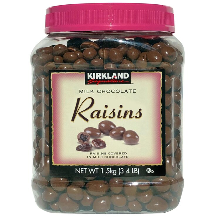 カークランドシグネチャー チョコレート・レーズン 1.5kg カークランドシグネチャー チョコレート・レーズン 1.5kg