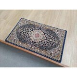 ウィルトン織りマット ベルミラ 50 x 80cm ネイビー