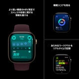 Apple Watch S12 GPS+Cellular 46mm ナイトブルーセラミックケースとネイビーブルースポーツバンド - M/L