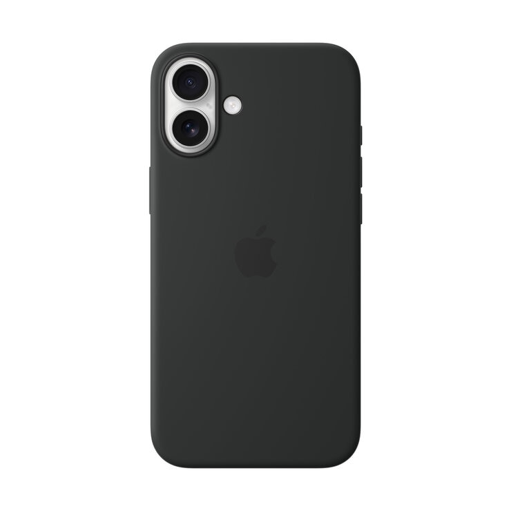 MagSafe対応iPhone 16 Plusシリコーンケース - ブラック MagSafe対応iPhone 16 Plusシリコーンケース - ブラック