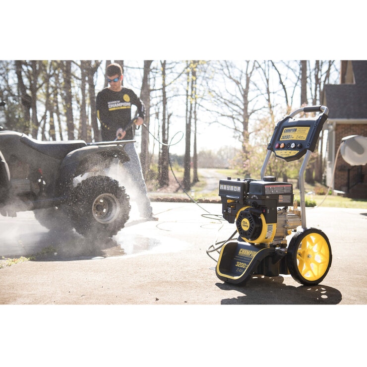 チャンピオン エンジン式 高圧洗浄機 3200PSI | Costco Japan