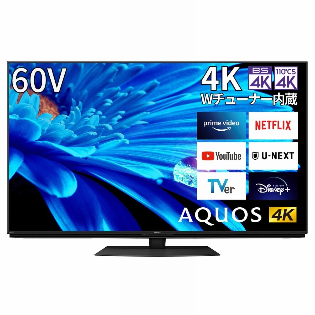 SHARP シャープ AQUOS 4T-C60DN1 60V型 液晶テレビ 4Kチューナー内蔵 AndroidTV 倍速液晶