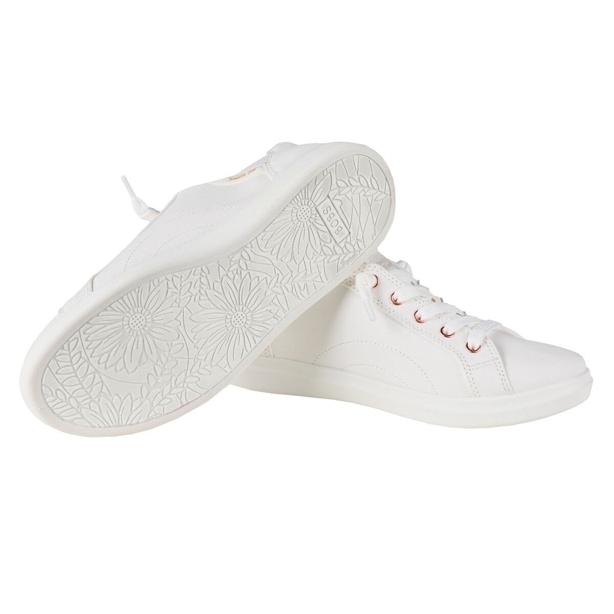 スケッチャーズ ウィメンズ ボブス D ヴァイン ホワイト 22.5cm