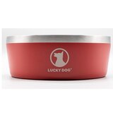 ラッキー ドッグ 犬用ボール 1.1L 赤