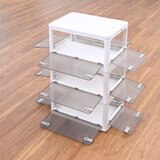 YAMAZEN コンテナフルオープンボックスL 3個組 ホワイト