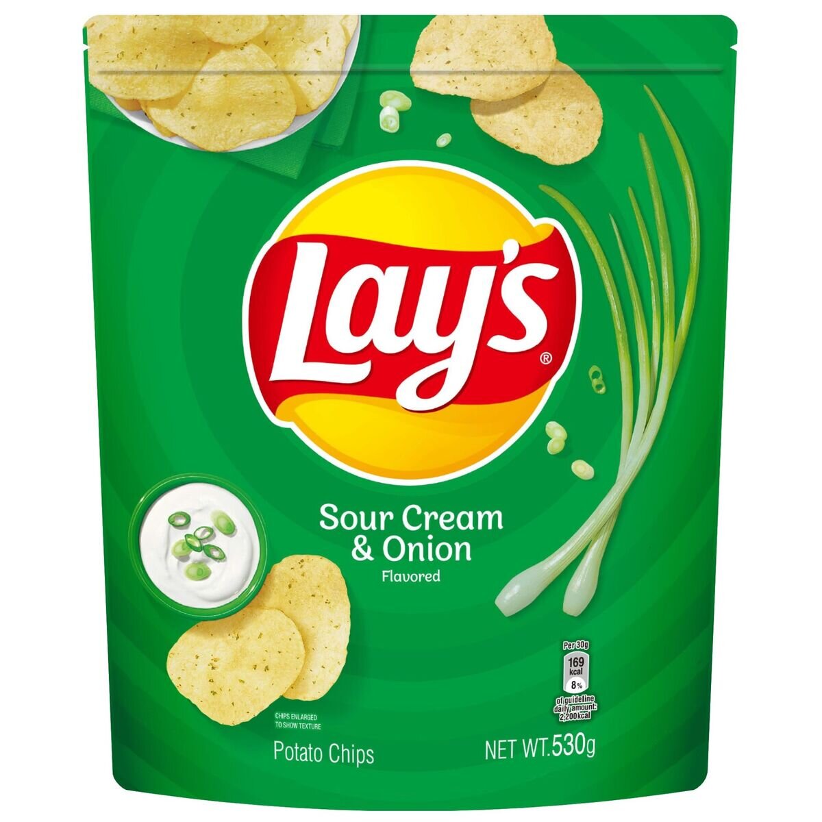 Lay's サワークリーム＆オニオン味