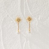 あこやパールピアス 4mm 18K イエローゴールド