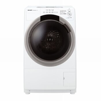ES-H10C-WL ドラム式洗濯乾燥機 ホワイト系 [洗濯10.0kg /乾燥6.0kg /ヒーター乾燥(水冷・除湿タイプ) /左開き]  【お届け地域限定商品】 SHARP｜シャープ 通販 | ビックカメラ.com